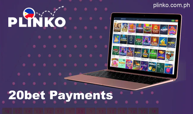 20bet supports flexible deposit and cash-out choices