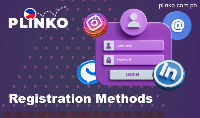 Plinko casinos offer multiple ways to register