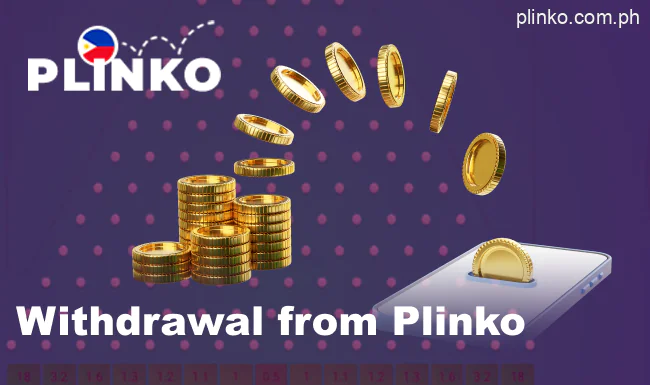 Withdrawing Plinko winnings is quick and simple