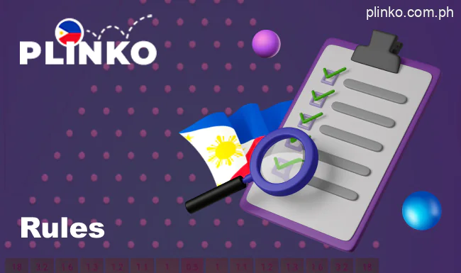 Basic rules for real money Plinko