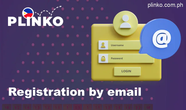 Sign up with email for Plinko