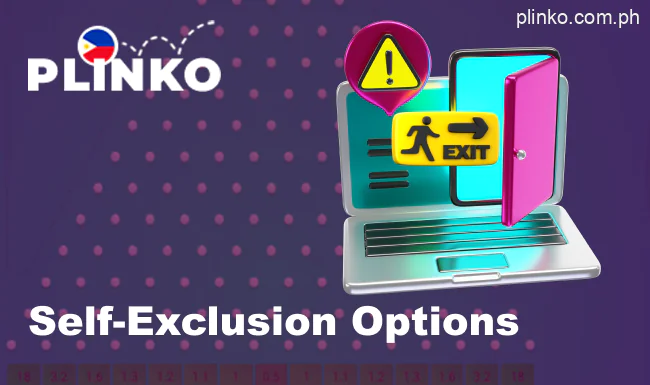 Take a break with Plinko's self-exclusion options